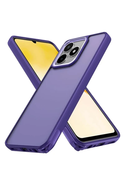 Realme C53 Kılıf Elegant Kapak - Derin Mor-(5796) ürün görseli 1