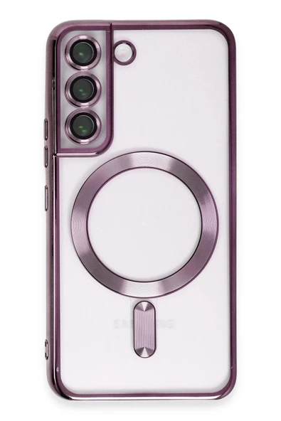 Samsung Galaxy S22 Kılıf Kross Magneticsafe Kapak - Mor-(5796) ürün görseli 1