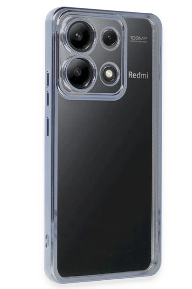 Xiaomi Poco X6 Kılıf Lensli Silikon - Açık Mavi-(5796) ürün görseli 1