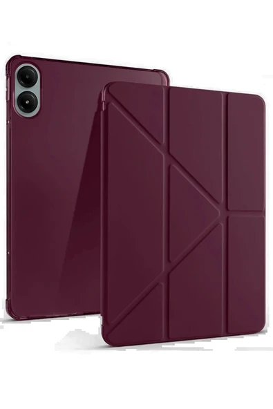 Xiaomi Redmi Pad Pro 12.1 Kılıf Kalemlikli Mars Tablet Kılıfı - Mor-(5796) ürün görseli 1