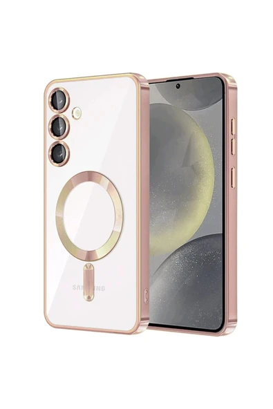 Samsung Galaxy S23 Plus Kılıf Kross Magneticsafe Kapak - Rose-(5796) ürün görseli 1