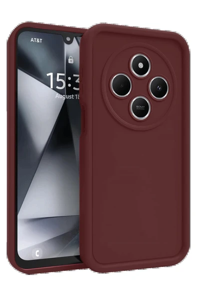 Xiaomi Redmi 14C Kılıf Viera Silikon - Bordo-(5796) ürün görseli 1