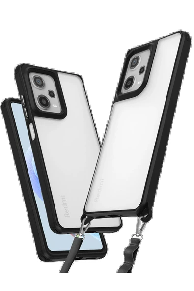 Xiaomi Redmi Note 12 Pro 5G Kılıf Penta Silikon Kılıf - Siyah-(5796) ürün görseli 1