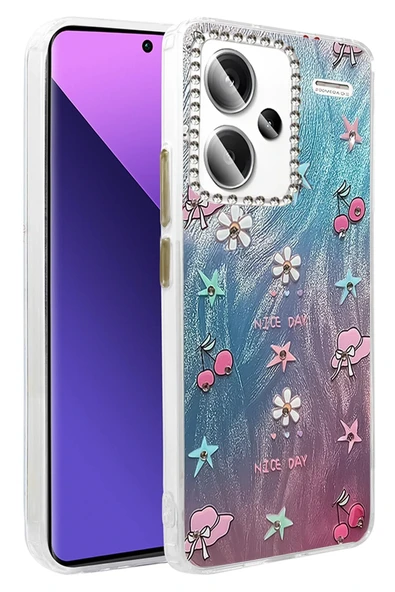 Xiaomi Redmi Note 13 Pro Plus Kılıf Blade Aynalı Desenli Kapak - Desen 4-(5796) ürün görseli 1