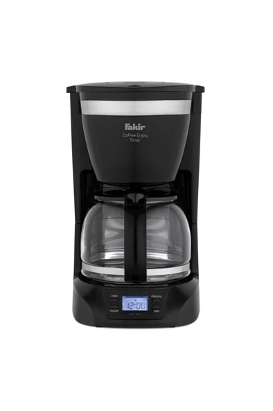 FAKIR Coffee Enjoy Timer Filtre Kahve Makinesi Siyah ürün görseli 1