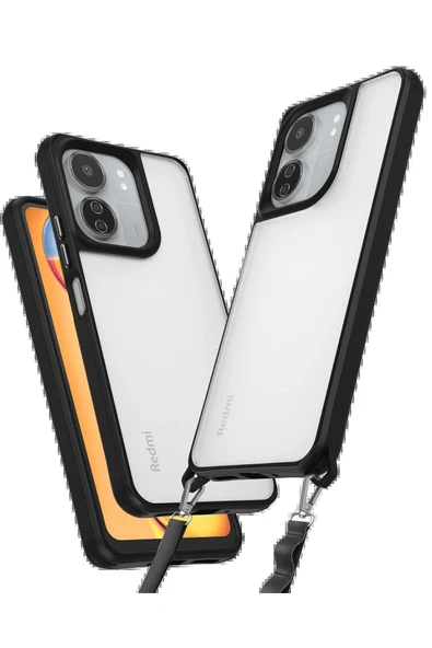 Xiaomi Redmi 13C Kılıf Penta Silikon Kılıf - Siyah-(5796) ürün görseli 1