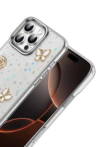Xiaomi Redmi Note 14 Pro 4G Fiyonk Desenli Kapak - Desen 5-(5796) ürün görseli 1