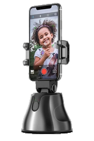 Apai Genie 360 Derece Takip Etme Özellikli Selfie Gimbal - Siyah-(5796) ürün görseli 1