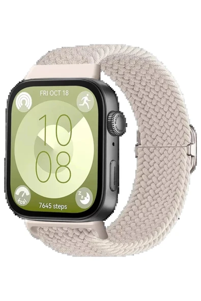 Huawei Fit 4 Star Kordon - Bej-(5796) ürün görseli 1