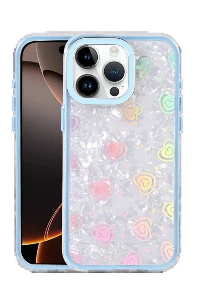 Apple iPhone 14 Pro Max Lumi Desenli Kapak - Yeşil-(5796) ürün görseli 1