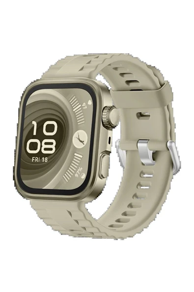 Huawei Fit 4 Nova Silikon Kordon - Gri-(5796) ürün görseli 1