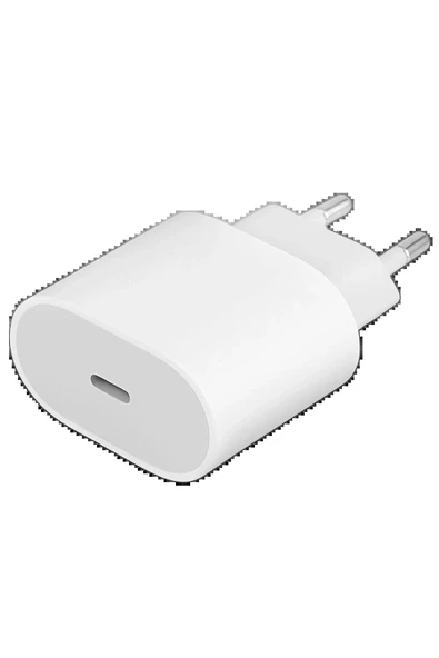 CA-13 25W Type-C Şarj Adaptörü - Beyaz-(5796) - Resim 2