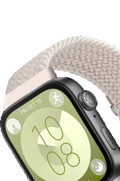 Huawei Fit 4 Star Kordon - Bej-(5796) - Resim 2
