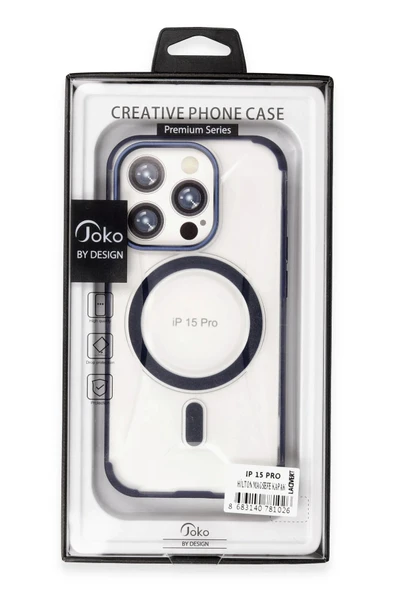 iPhone 15 Pro Max Hilton Magsafe Kapak - Siyah-(5796) - Resim 4
