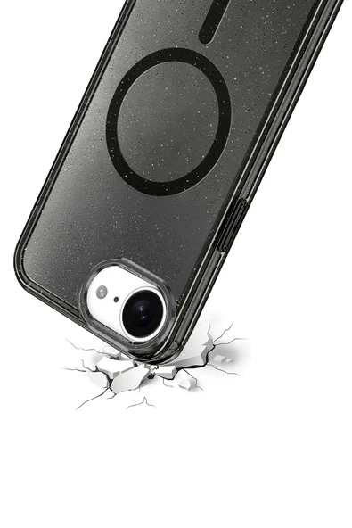 Apple iPhone 16E Star Magsafe Kapak - Mor-(5796) - Resim 2