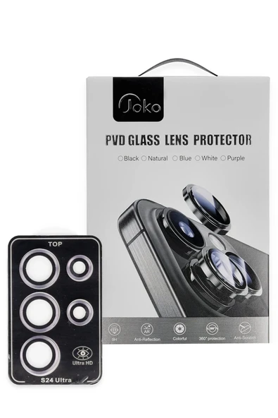 Samsung Galaxy S24 Ultra PVD Metal Kamera Lens - Pembe-(5796) ürün görseli 1