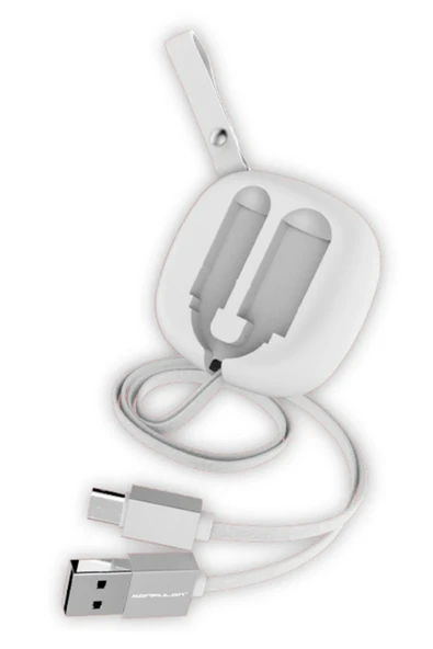 S79 Micro USB Kablo 20cm-1M 2A - Beyaz-(5796) ürün görseli 1