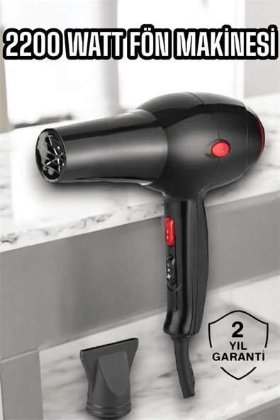 Soğuk ve Sıcak Üfleme Özellikli AC Motorlu Saç Kurutma Makinesi MİR53479604 - Resim 2