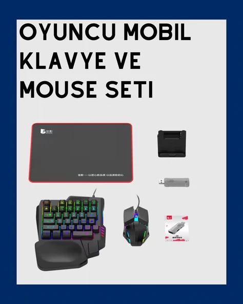 Kablosuz Mobil Oyun Kiti – 5 Parça Tam Set MİR23565008 ürün görseli 1