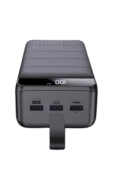 Powerbank Çoklu Şarj Girişi 50.000 Mah Taşınabilir Dijital Göstergeli MİR95267748 ürün görseli 1