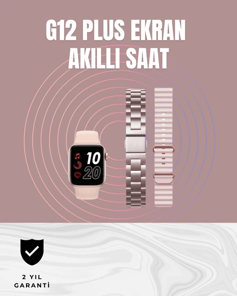 Titreşimli Bildirimli Akıllı Saat – Nabız, GPS, Spor Modları, Telefon Eşleştirme Özellikli MİR00436533 ürün görseli 1
