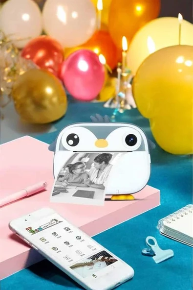 Çocuklar için Fotoğraf Makinesi Anlık Baskı Makinesi HD Görüntü Kalitesi MİR58298583 ürün görseli 1