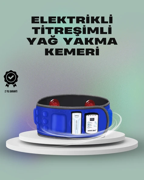 Zayıflama ve Masaj İçin Mıknatıslı Elektrikli Titreşim Kemeri – 7.2W Güç MİR13552155 ürün görseli 1