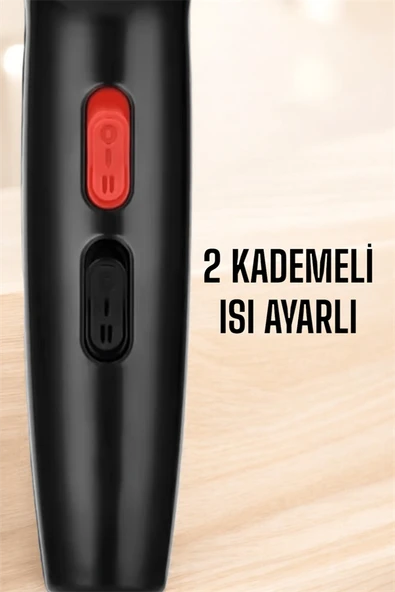 Soğuk ve Sıcak Üfleme Özellikli AC Motorlu Saç Kurutma Makinesi MİR53479604 - Resim 3