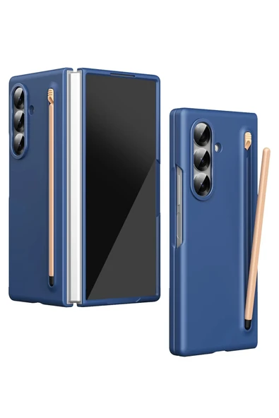 Samsung Galaxy Z Fold 6 Hole Fold Kapak - Lacivert-(5796) ürün görseli 1