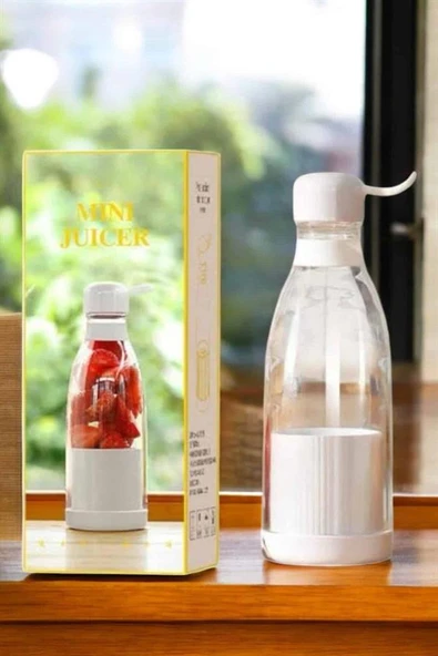 Bardak Blender Smoothie Meyve Sıkacağı Şarjlı Cam Taşınabilir MİR44354864 ürün görseli 1