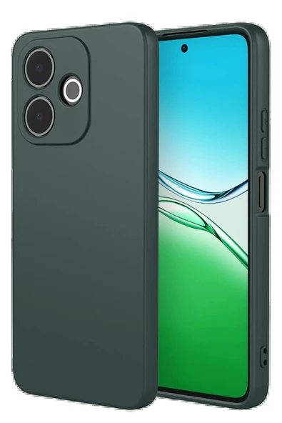 Oppo A5 Pro 4G First Silikon - Koyu Yeşil-(5796) ürün görseli 1