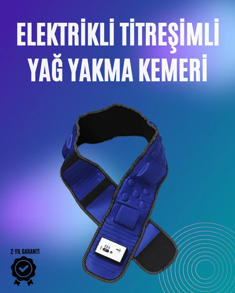 Elektrikli Titreşimli Yağ Yakma Kemeri – Masaj ve Kilo Kaybı İçin İdeal MİR46361693 ürün görseli 1