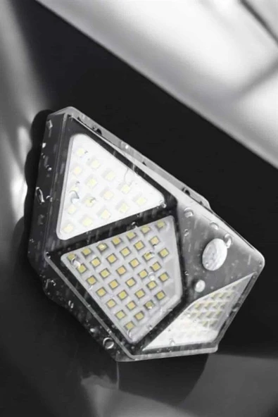 Güneş Enerjili Bahçe Aydınlatma Lambası Solar 100 Led Lamba MİR07677185 ürün görseli 1