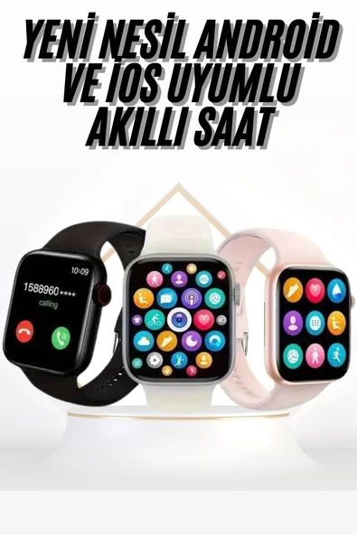 Akıllı Saat Uyku ve Sağlık Takibi Arama Cevaplama 44 MM Amoled Ekran MİR07303702 ürün görseli 1