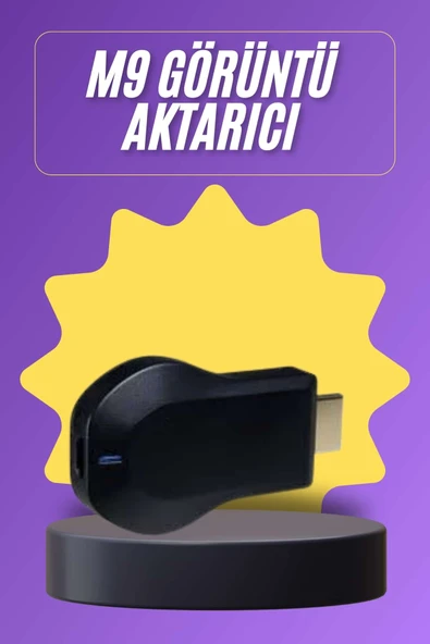Kablosuz HDMI Wifi Görüntü Aktarıcı Tüm Cihazlara Uyumlu MİR98293981 ürün görseli 1