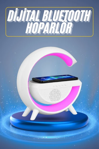 Yeni Nesil Bluetooth Hoparlör Speaker 5.0 Taşınabilir G Şeklinde Powerbankli MİR33016579 ürün görseli 1