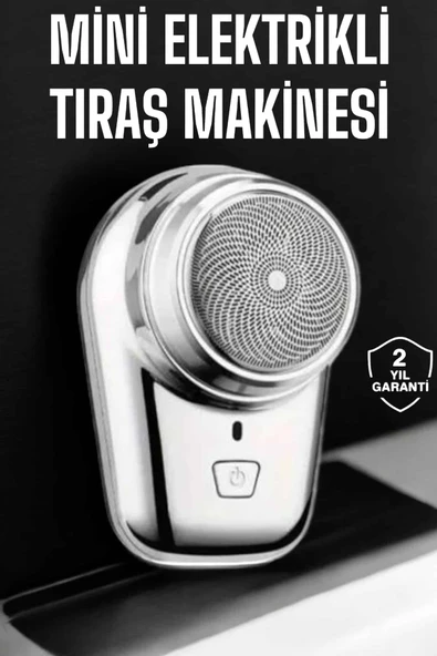 Seyahat Tipi Tıraş Makinesi Taşınabilir Kablosuz Mini Paslanmaz Çelik MİR73067908 ürün görseli 1