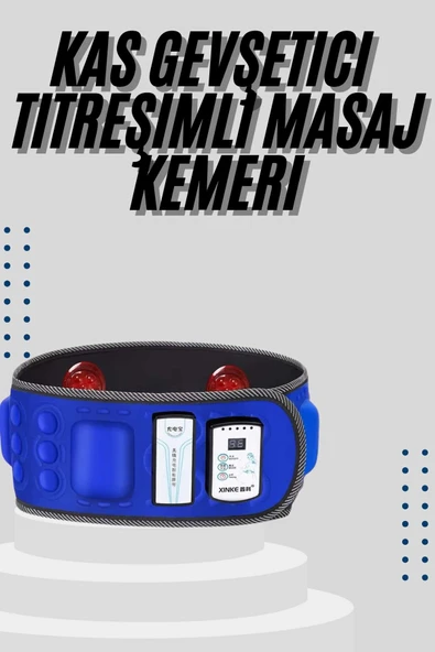 Göbek İnceltme Kemeri Kas Gevşetici Masaj Aleti Titreşimli Masaj Kemeri MİR34987895 ürün görseli 1