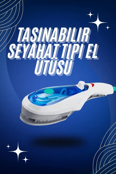 Taşınabilir Buharlı Ütü Ev Mini Giysi Temizleyici Asılı Ütü Makinesi MİR89603566 ürün görseli 1