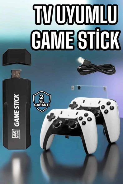 Game Stick Retro 8K ULTRA HD Video Oyun Konsolu Android Tv Özelliği MİR26445966 ürün görseli 1