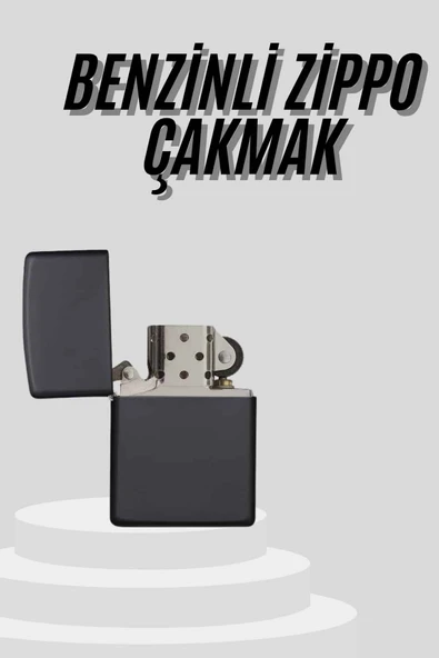 Çakmak Parlak Siyah Doldurulabilir Hedyelik Eşya MİR54120307 ürün görseli 1