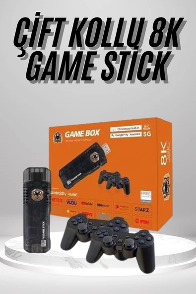 8K Ultra HD Game Box 36500 Oyunlu Game Stick Oyun Konsolu MİR63088687 ürün görseli 1