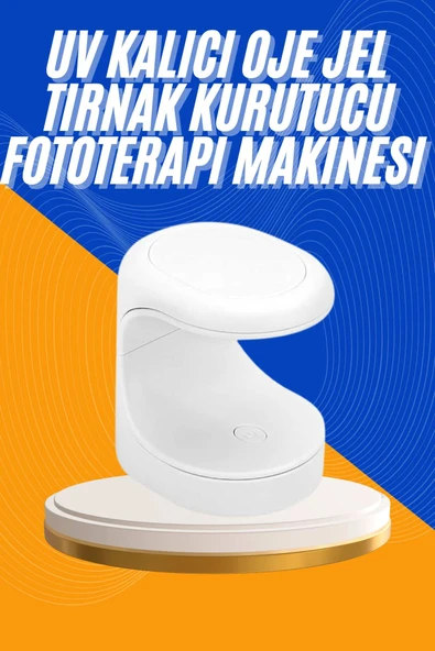 Protez Tırnak Kurutucu Kalıcı Oje Led Oje Kurutucu UV Işınlı Taşınabilir MİR08580821 ürün görseli 1