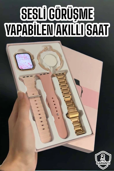 Akıllı Saat Bluetooth Bağlantılı Aksesuar Hediyeli GPS Takibi MİR24754379 ürün görseli 1