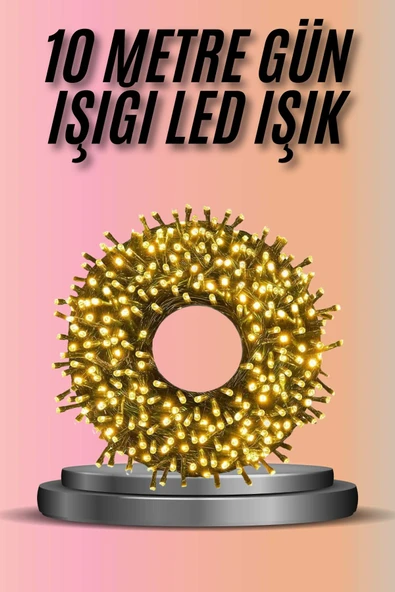 Dekoratif Aydınlatma Ampüllü 10 Metre Gün Işığı Şerit Led MİR16632197 ürün görseli 1