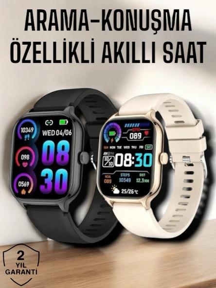 Suya Dayanıklı Bluetooth Akıllı Saat GPS, Adımsayar, Nabız & Sağlık Takibi MİR66693276 ürün görseli 1
