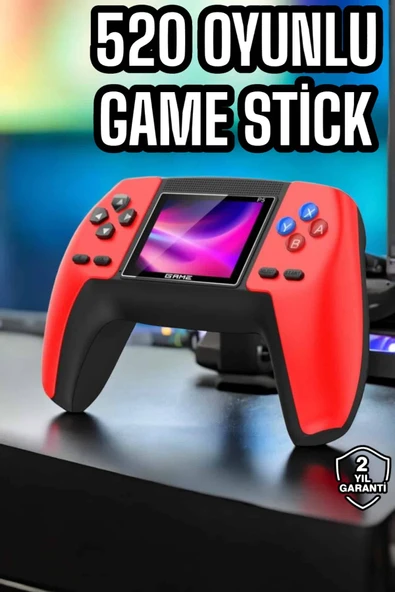 Gamepad 520 Retro Oyunlu Taşınabilir El Konsolu Atari MİR21845796 ürün görseli 1