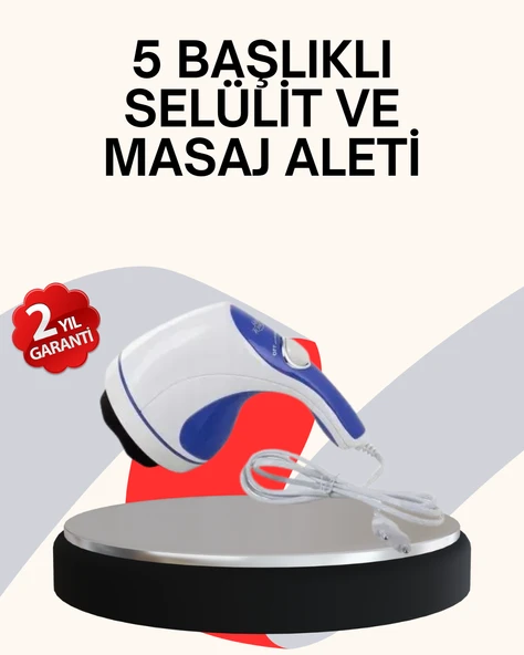 Taşınabilir Elektrikli Masaj Cihazı – Selülit ve Yağ Karşıtı MİR47491661 ürün görseli 1