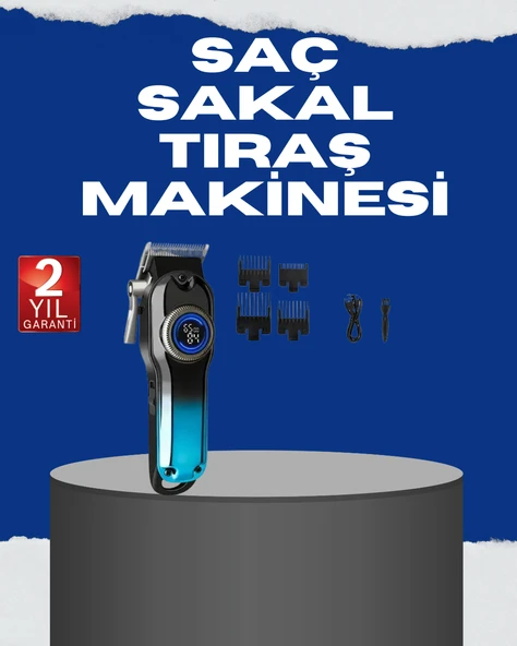 USB Type-C Şarjlı Kablosuz/Kablolu Erkek Tıraş Makinesi MİR75617120 ürün görseli 1