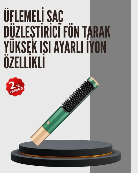 360° Döner Kablolu Kompakt Saç Şekillendirme Seti MİR94567698 ürün görseli 1